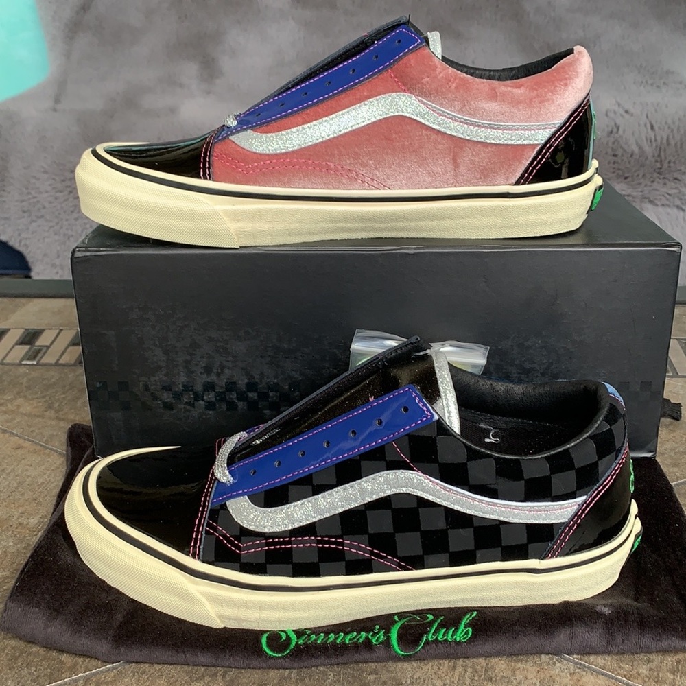 VANS Og Old Skool Lx Sinner’sclb Bktrnsprntyw MENS - Picture 8 of 17
